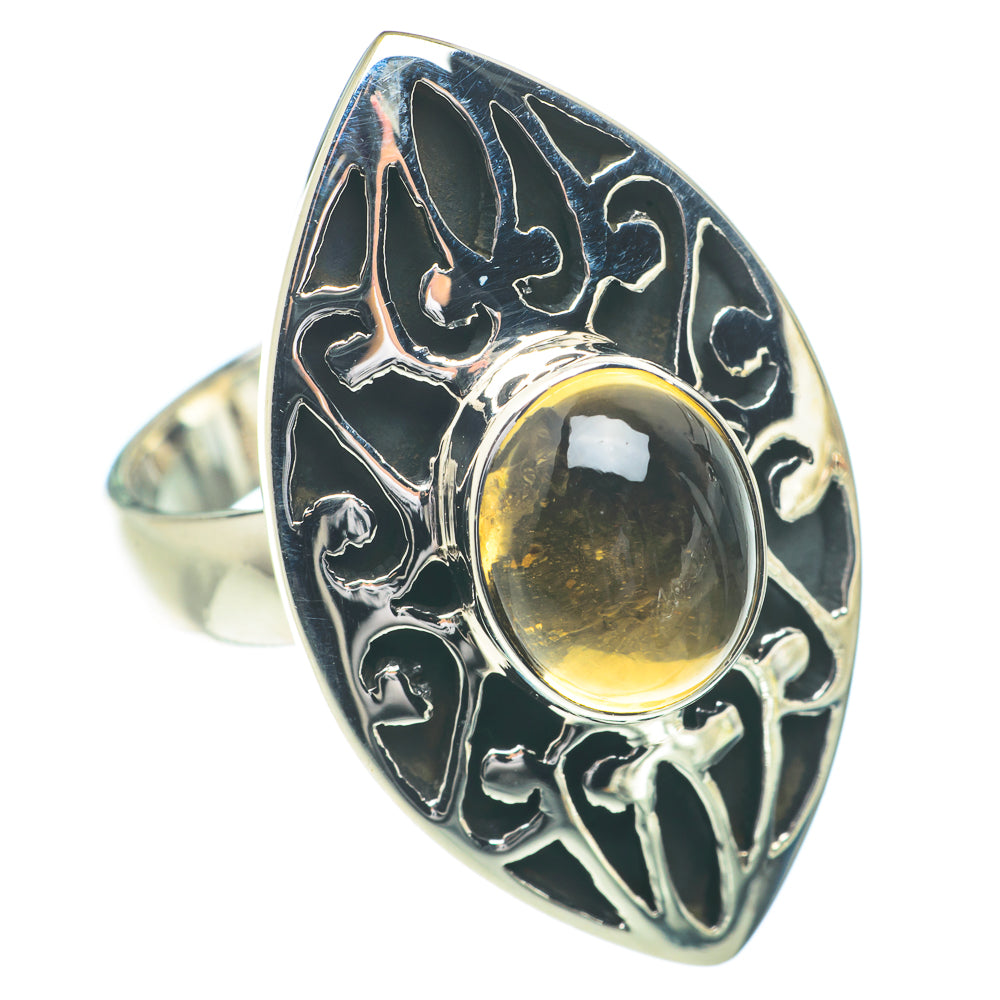 Citrine Rings handcrafted by Anasilvercos - RING66224