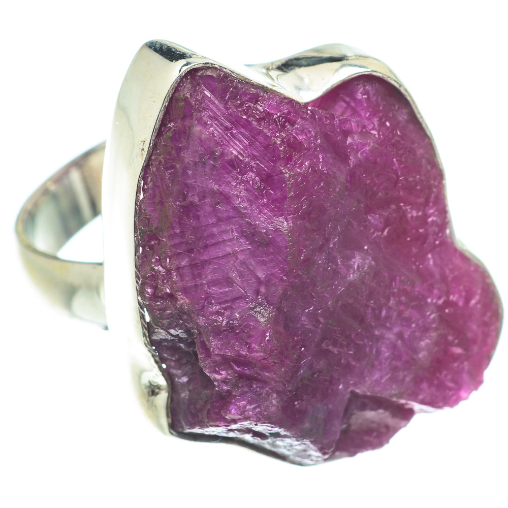 Ruby Fuchsite Rings handcrafted by Anasilvercos - RING66227