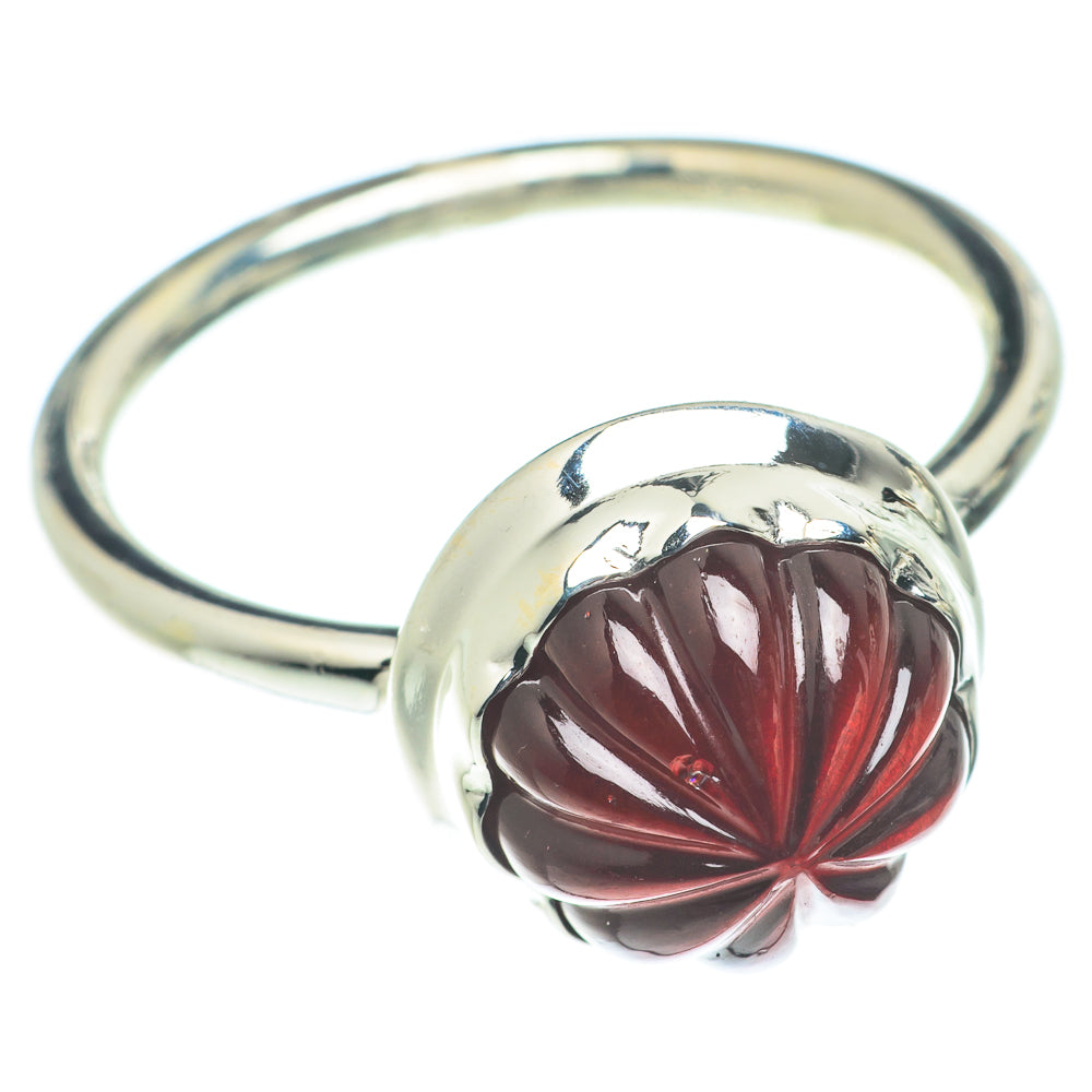Garnet Rings handcrafted by Anasilvercos - RING66229