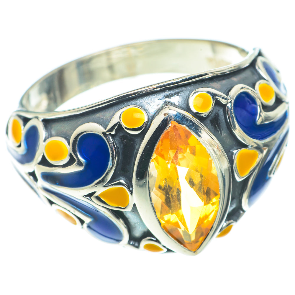 Citrine Rings handcrafted by Anasilvercos - RING66241