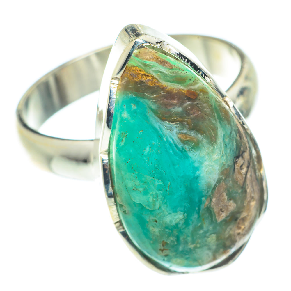 Peruvian Opal Rings handcrafted by Anasilvercos - RING66245