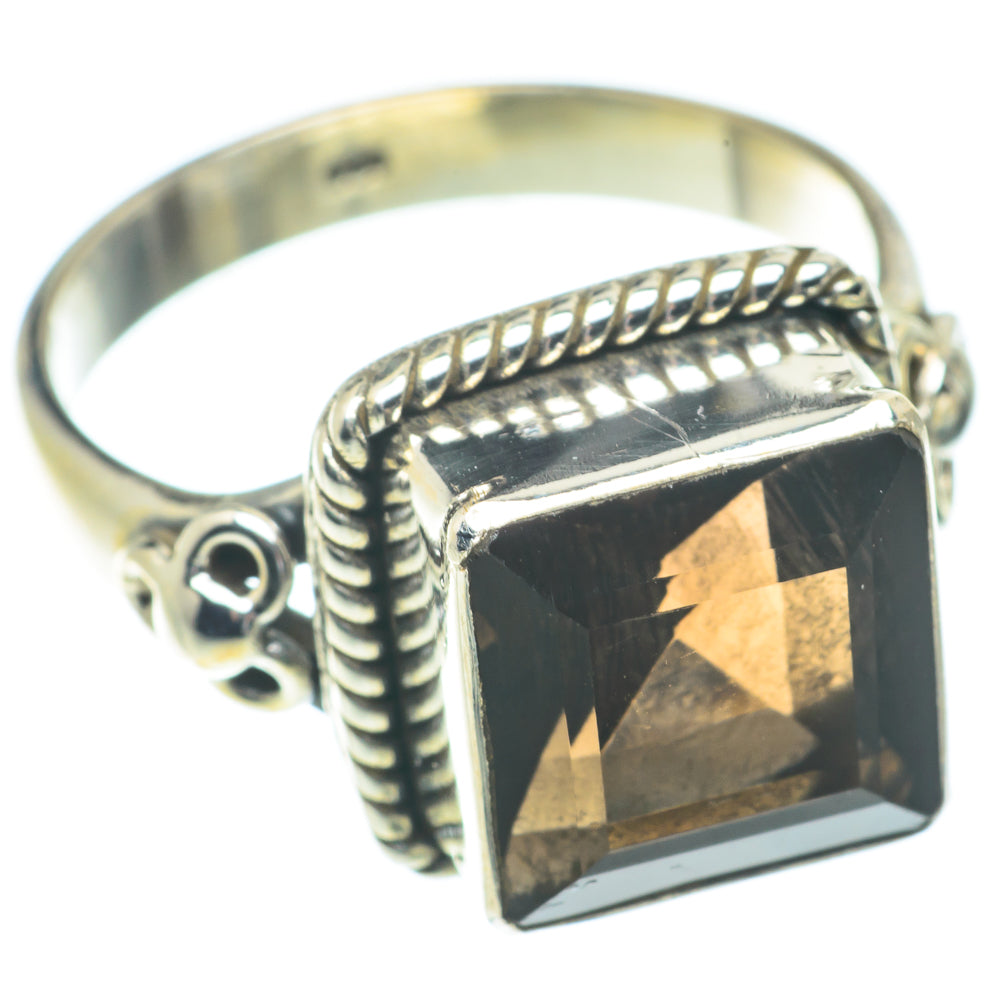 Smoky Quartz Rings handcrafted by Anasilvercos - RING66251