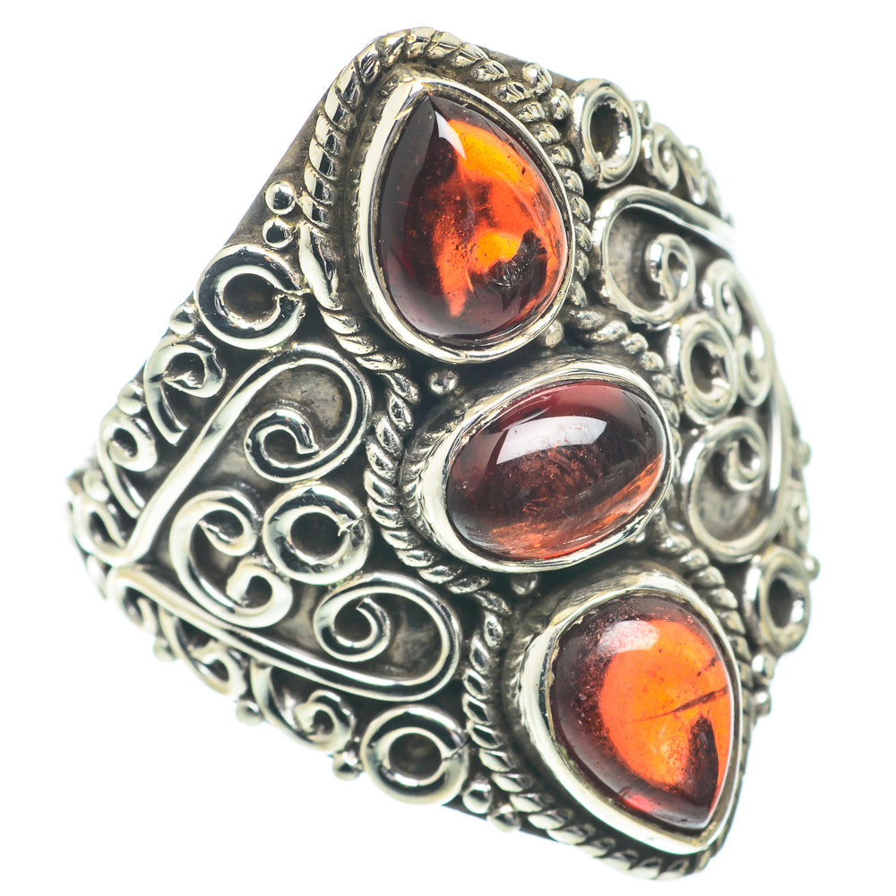 Garnet Rings handcrafted by Anasilvercos - RING66261