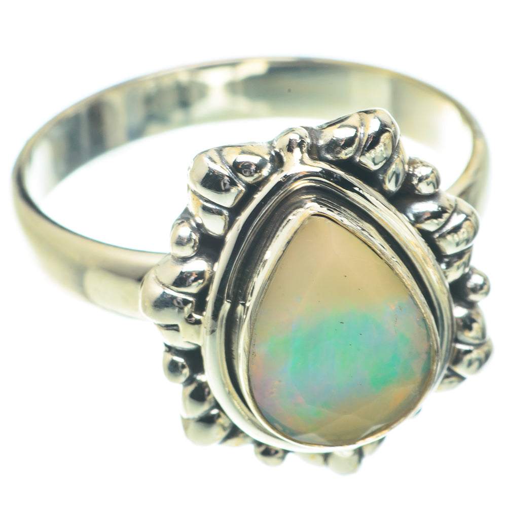 Ethiopian Opal Rings handcrafted by Anasilvercos - RING66274