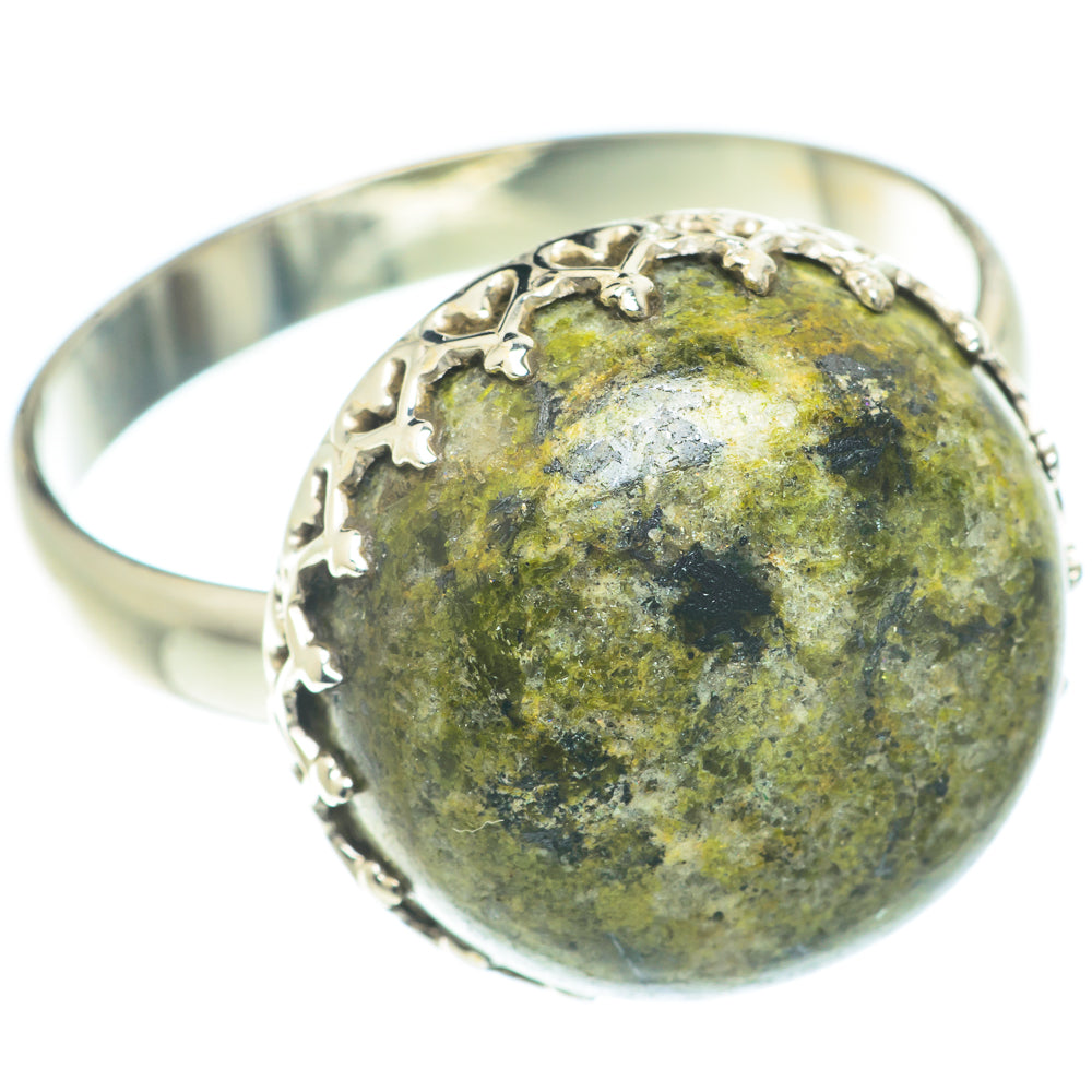 Rainforest Jasper Rings handcrafted by Anasilvercos - RING66281