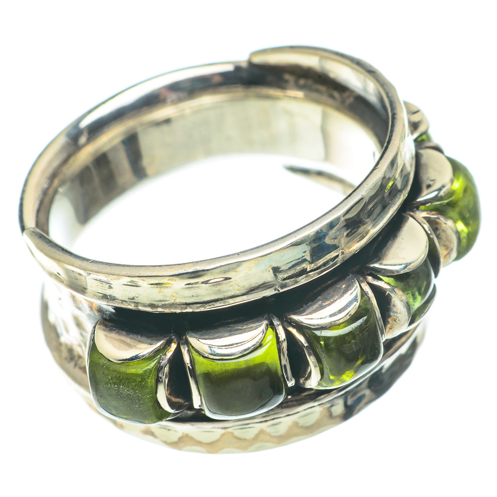 Peridot, Garnet Rings handcrafted by Anasilvercos - RING66312