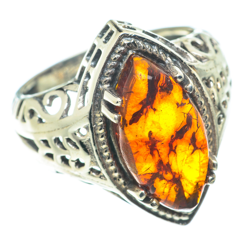 Baltic Amber Rings handcrafted by Anasilvercos - RING66318
