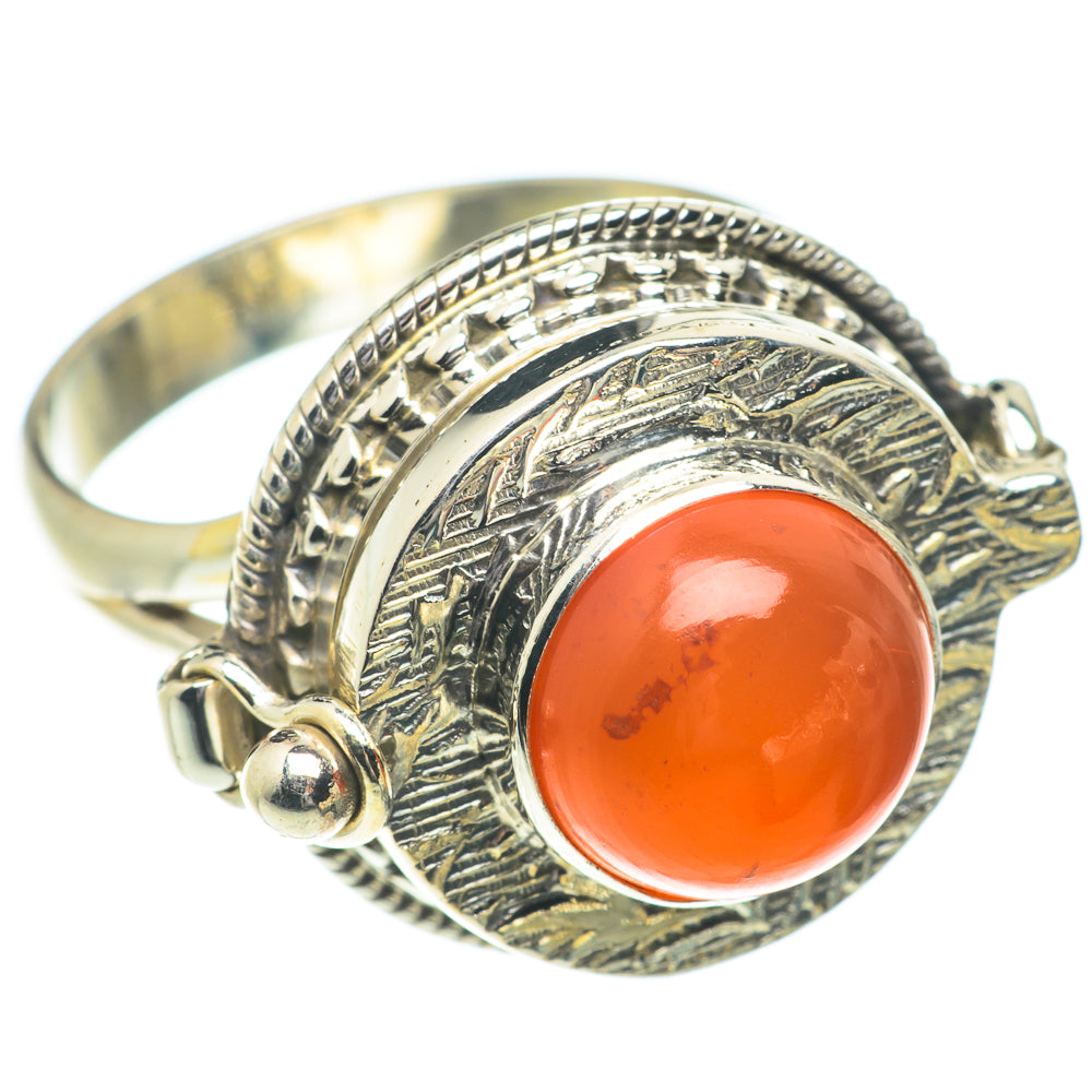 Carnelian Rings handcrafted by Anasilvercos - RING66352