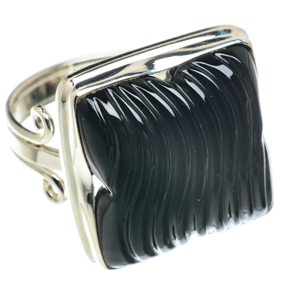 Black Onyx Rings handcrafted by Anasilvercos - RING66385