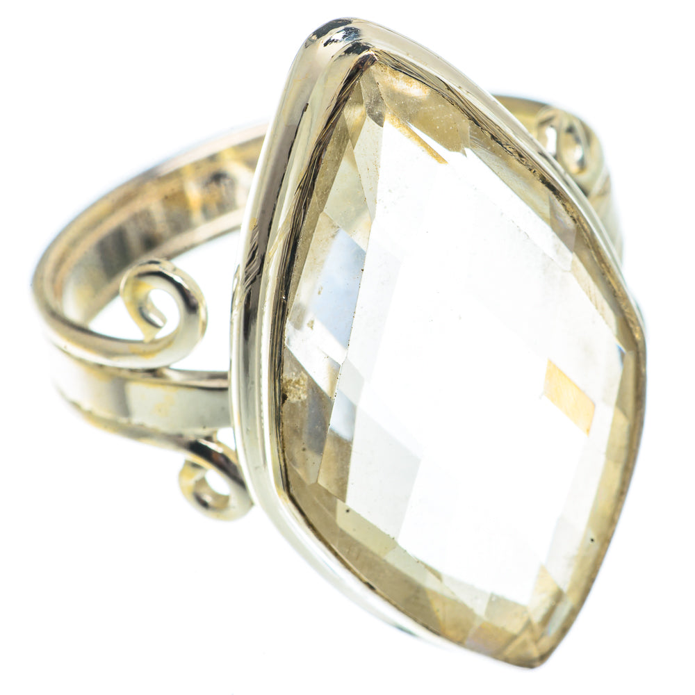 White Quartz Rings handcrafted by Anasilvercos - RING66392