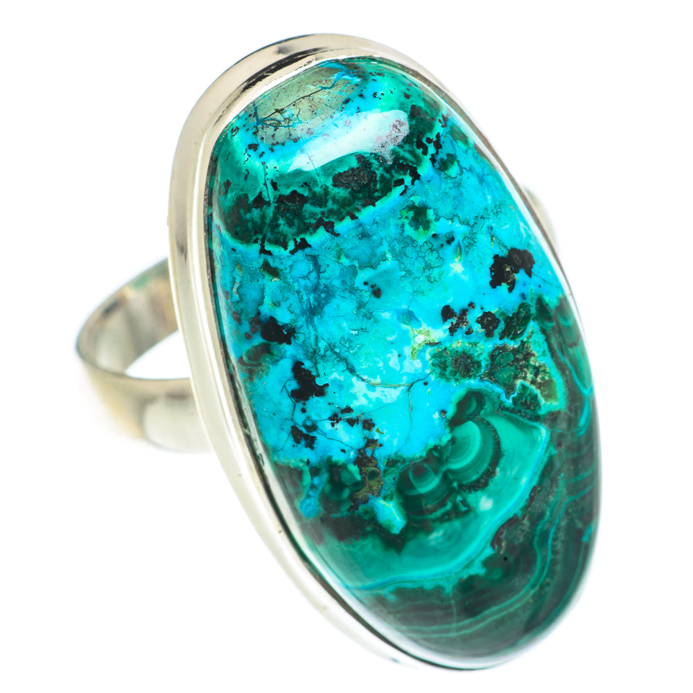 Chrysocolla Rings handcrafted by Anasilvercos - RING66397