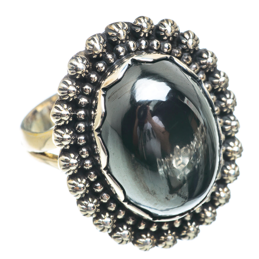 Hematite Rings handcrafted by Anasilvercos - RING66401