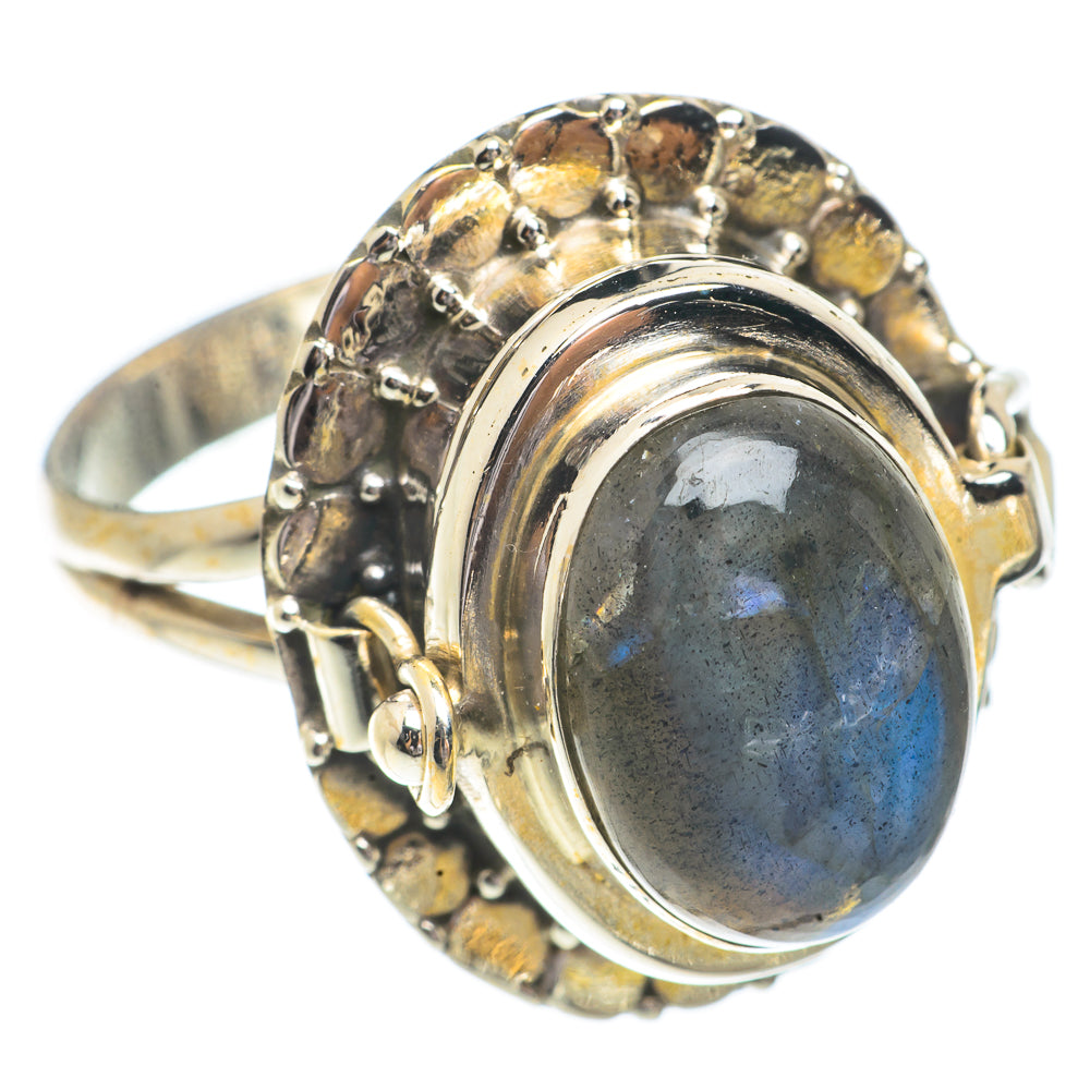 Labradorite Rings handcrafted by Anasilvercos - RING66405