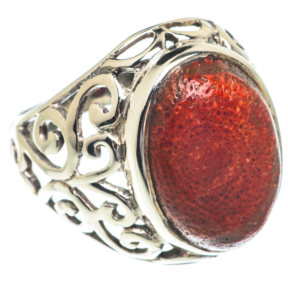 Sponge Coral Rings handcrafted by Anasilvercos - RING66419
