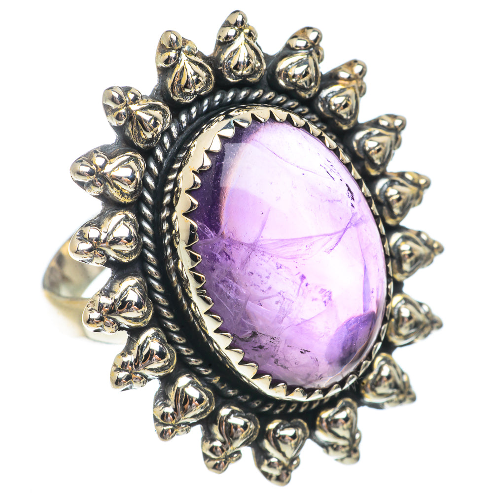 Amethyst Rings handcrafted by Anasilvercos - RING66422