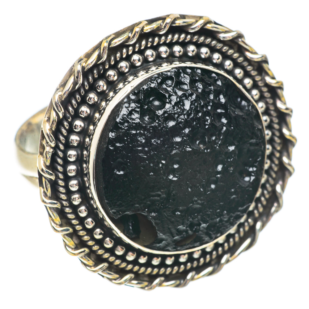 Tektite Rings handcrafted by Anasilvercos - RING66426