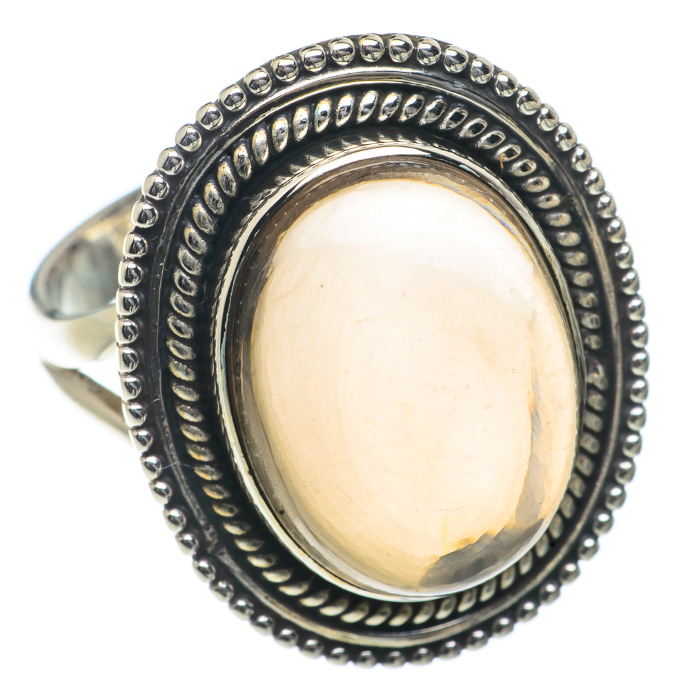 Smoky Quartz Rings handcrafted by Anasilvercos - RING66443