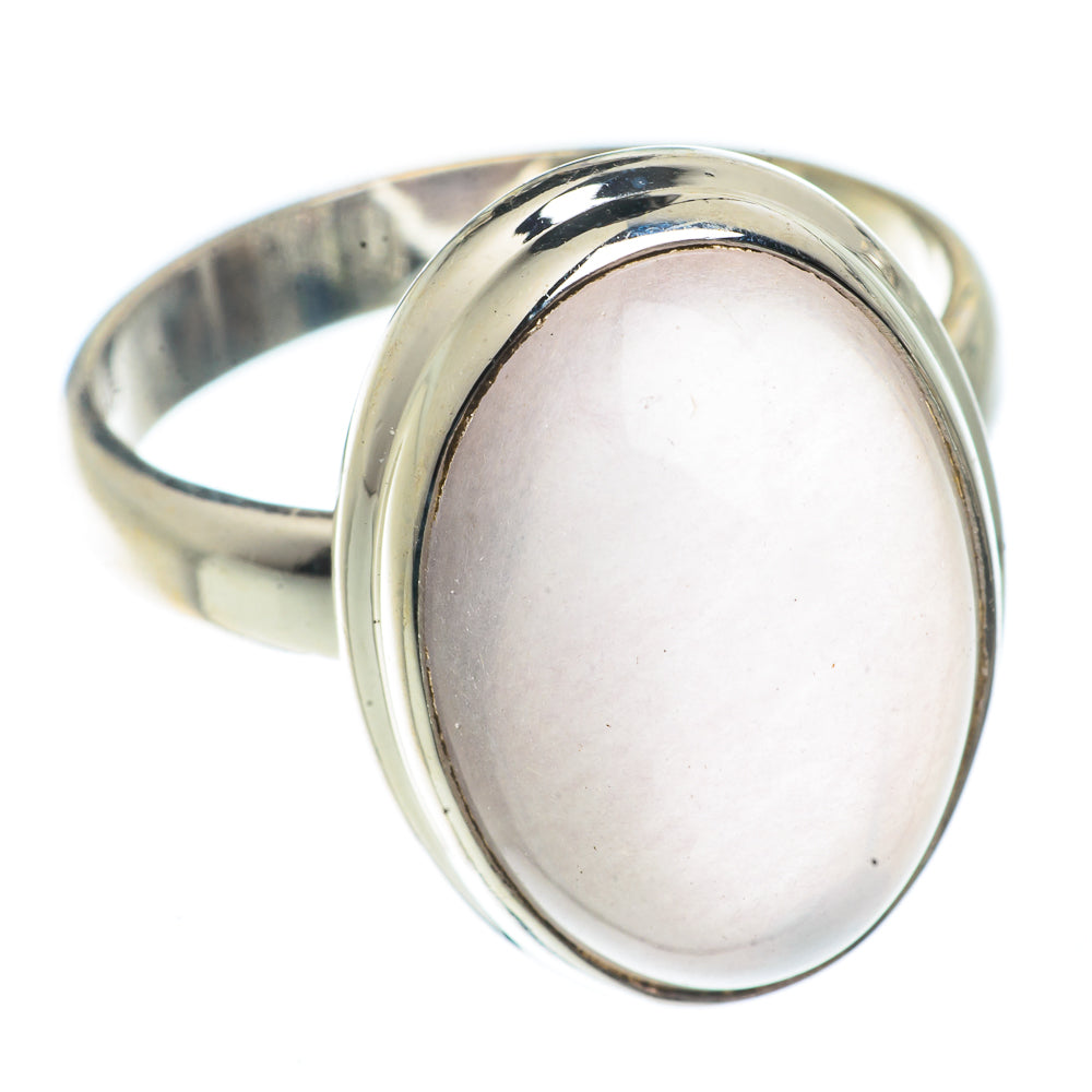 Rose Quartz Rings handcrafted by Anasilvercos - RING66448