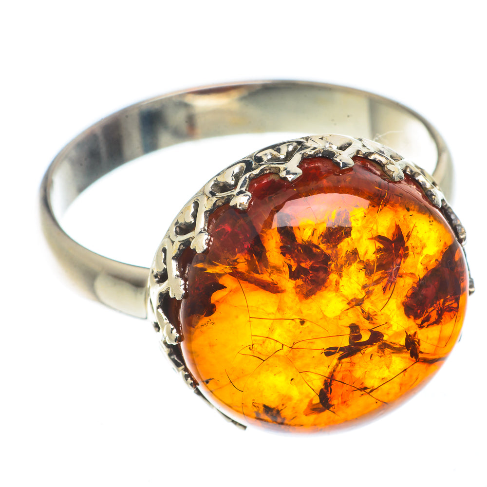 Baltic Amber Rings handcrafted by Anasilvercos - RING66472