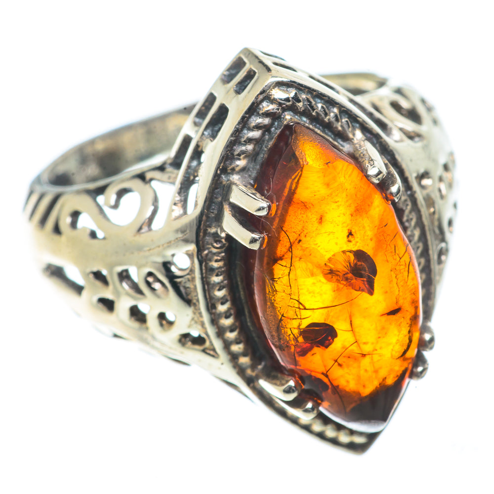Baltic Amber Rings handcrafted by Anasilvercos - RING66473