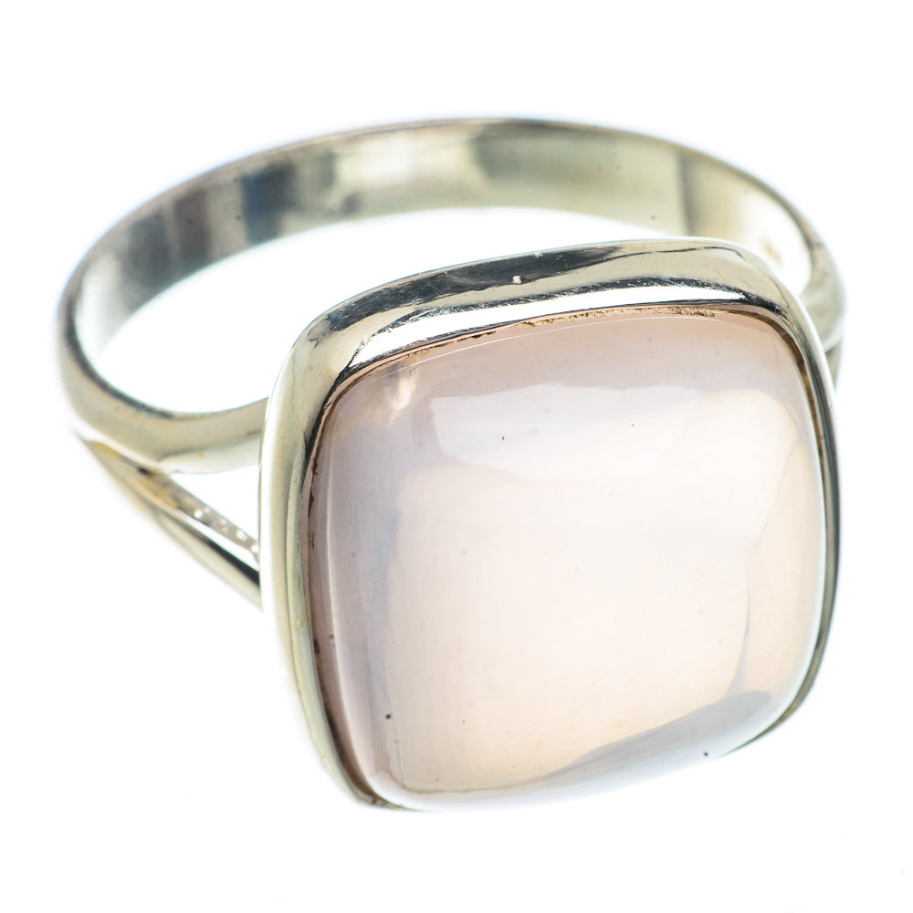 Rose Quartz Rings handcrafted by Anasilvercos - RING66474