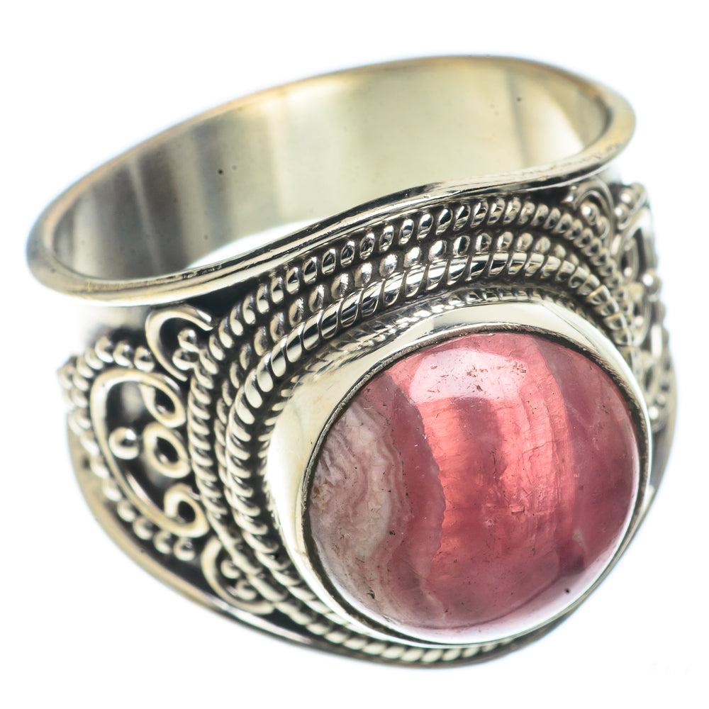 Rhodochrosite Rings handcrafted by Anasilvercos - RING66475