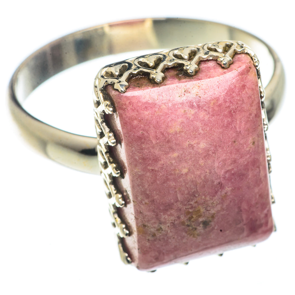 Rhodonite Rings handcrafted by Anasilvercos - RING66477