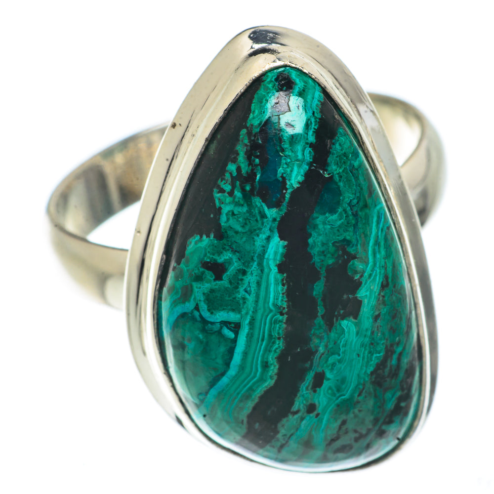 Chrysocolla Rings handcrafted by Anasilvercos - RING66493