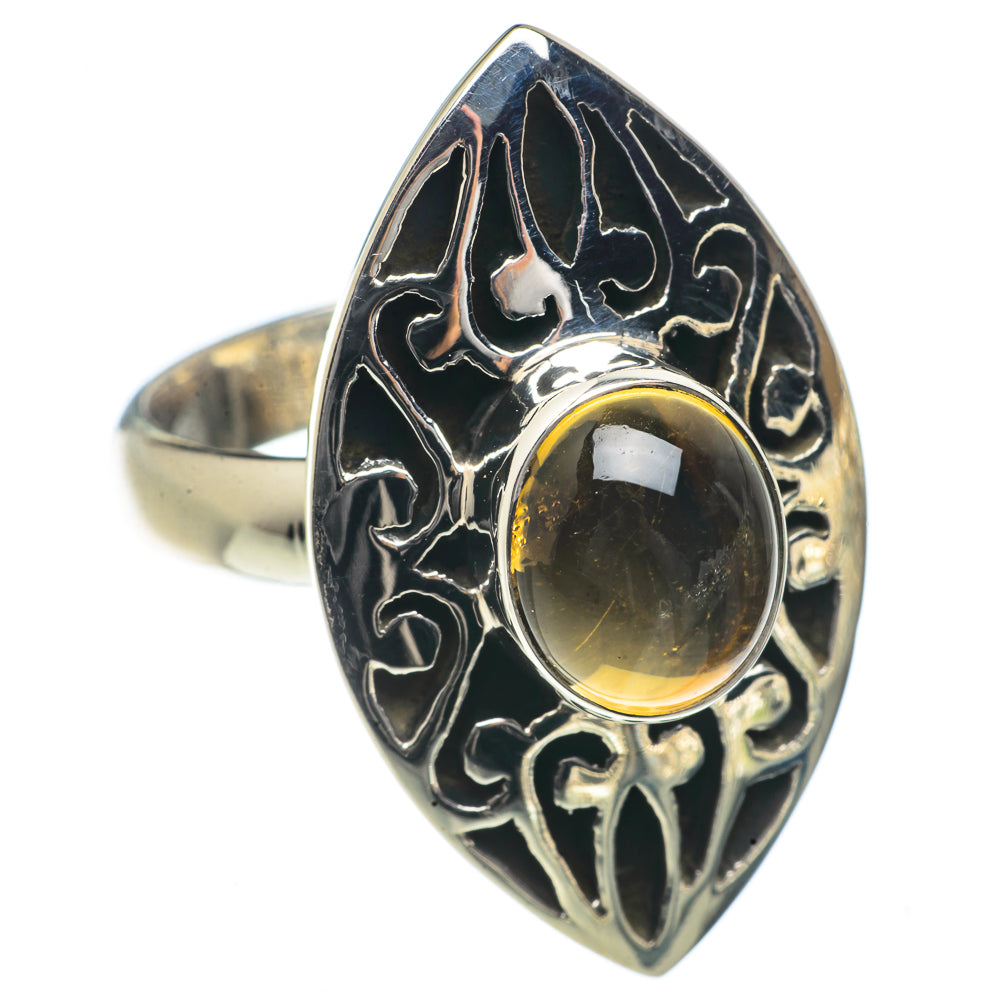 Citrine Rings handcrafted by Anasilvercos - RING66501