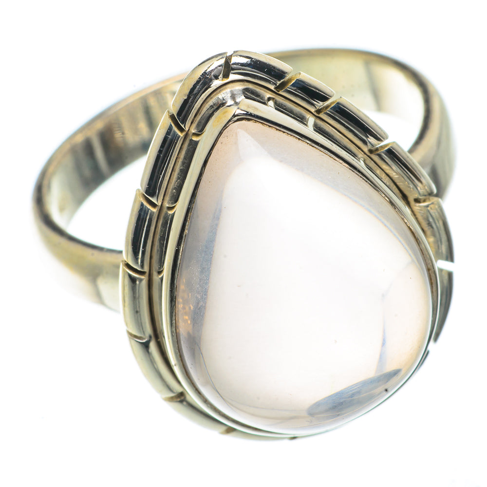 Rose Quartz Rings handcrafted by Anasilvercos - RING66506