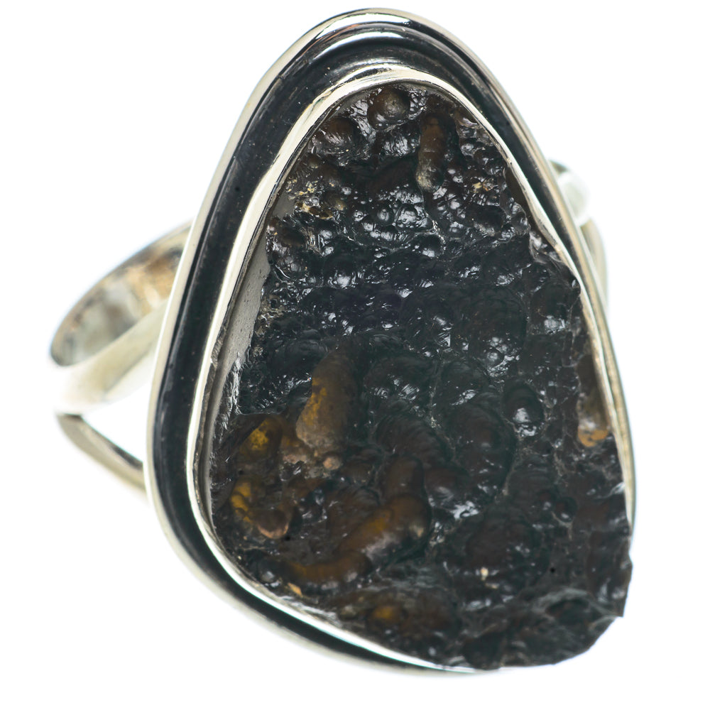 Tektite Rings handcrafted by Anasilvercos - RING66532
