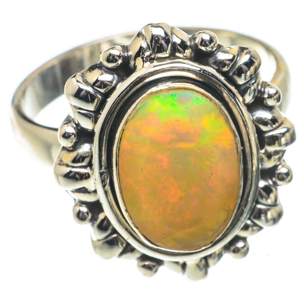 Ethiopian Opal Rings handcrafted by Anasilvercos - RING66535