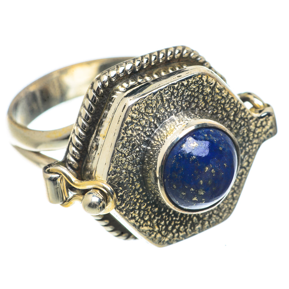 Lapis Lazuli Rings handcrafted by Anasilvercos - RING66541