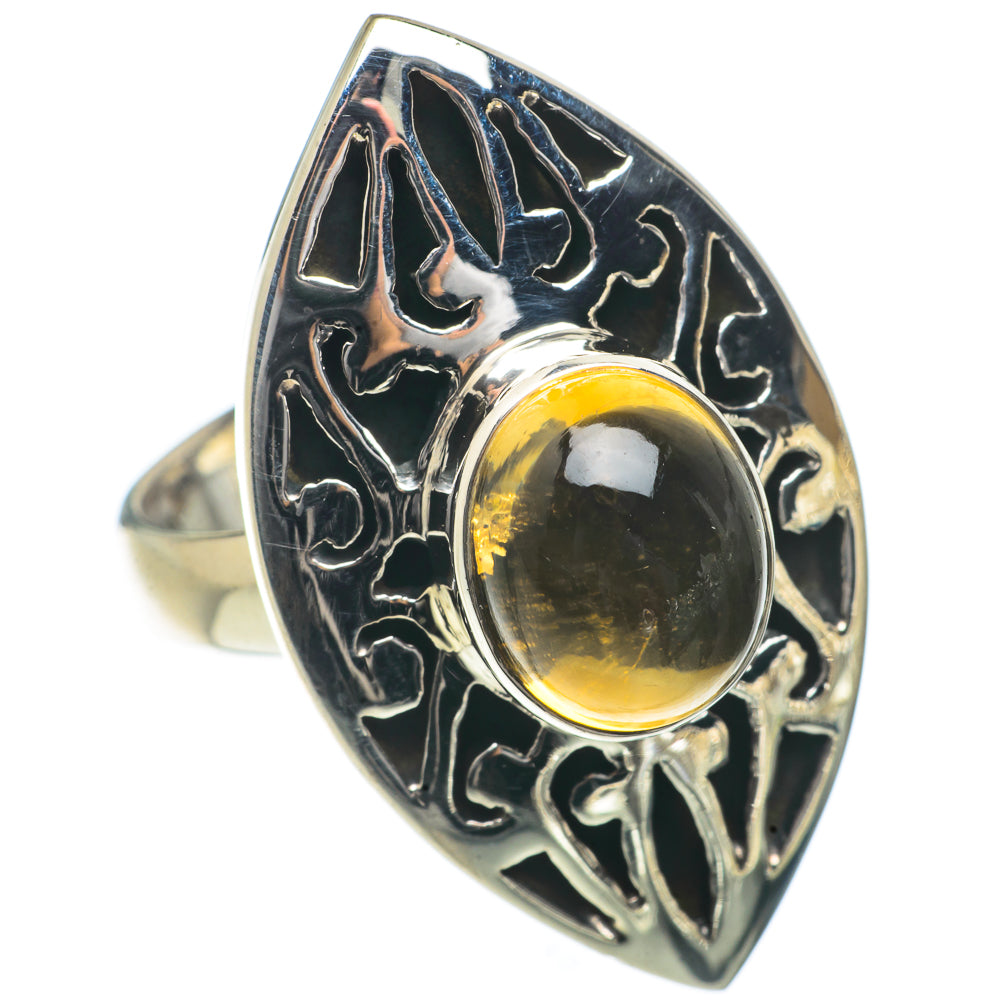 Citrine Rings handcrafted by Anasilvercos - RING66548