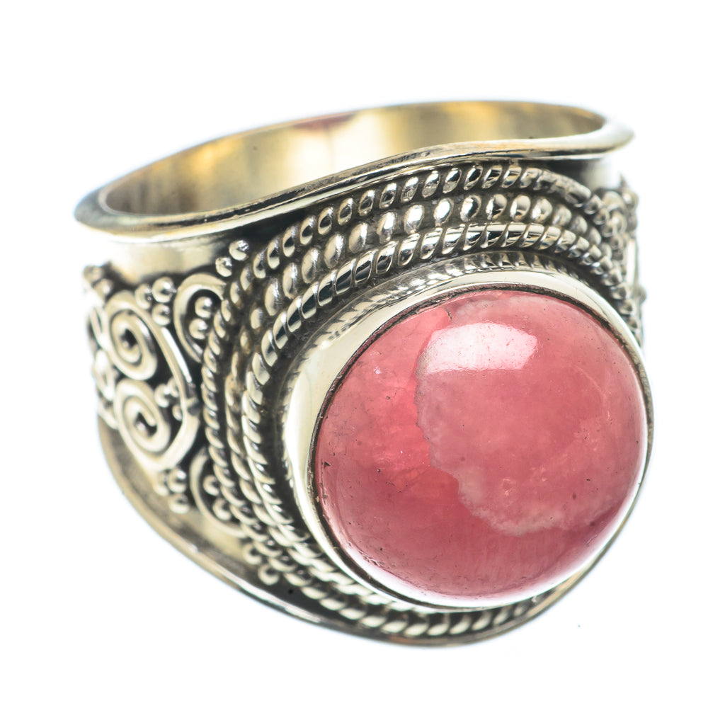 Rhodochrosite Rings handcrafted by Anasilvercos - RING66549