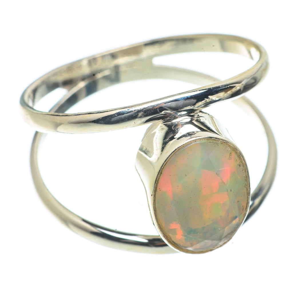 Ethiopian Opal Rings handcrafted by Anasilvercos - RING66557