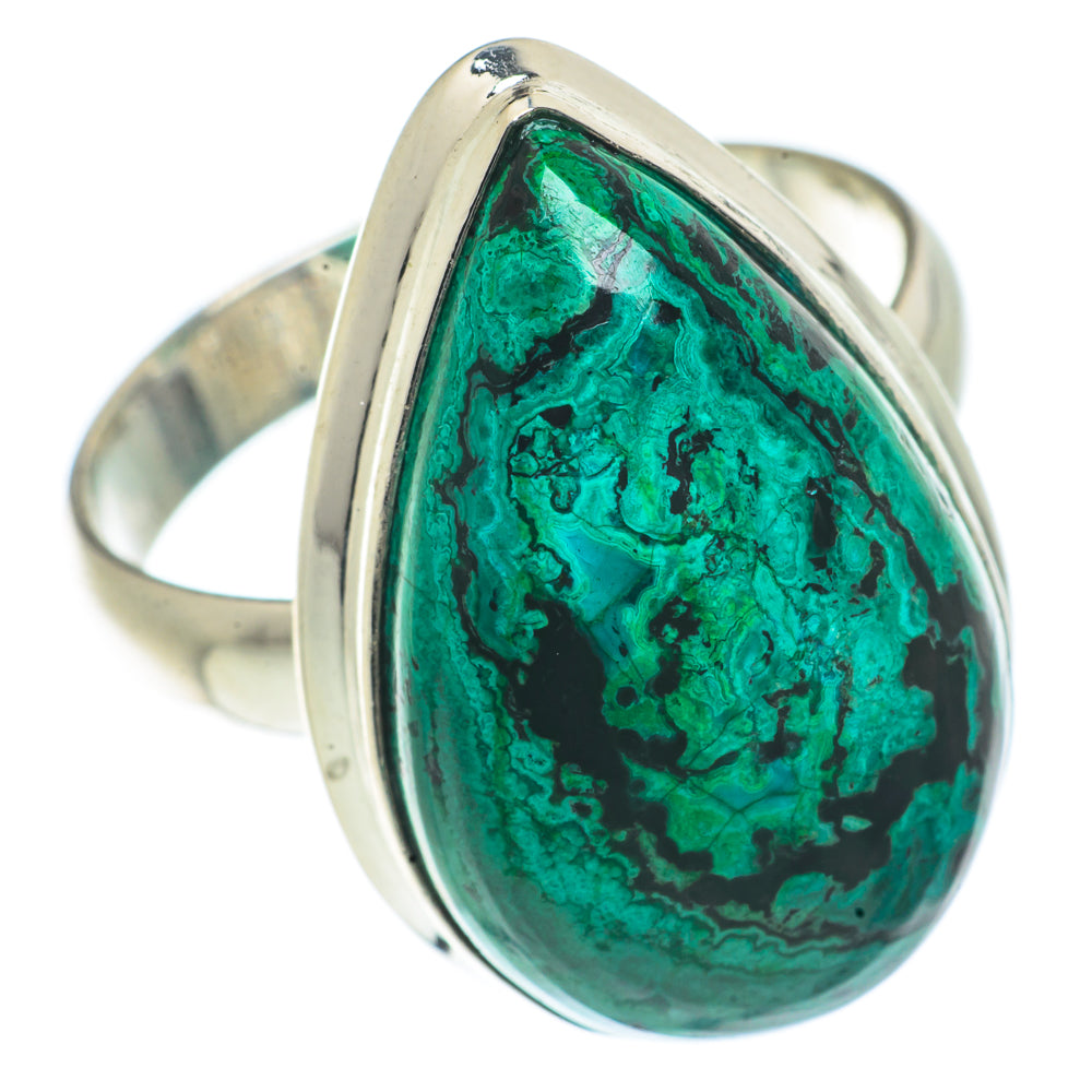 Chrysocolla Rings handcrafted by Anasilvercos - RING66562
