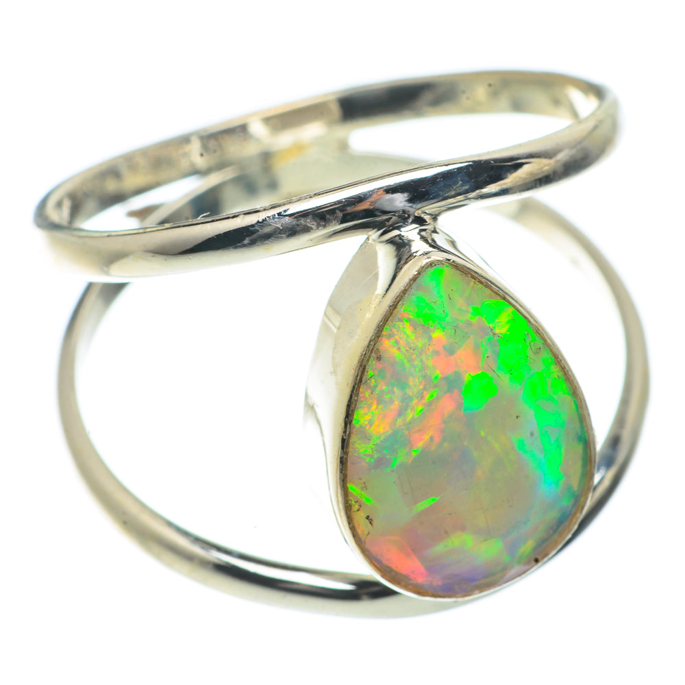 Ethiopian Opal Rings handcrafted by Anasilvercos - RING66575