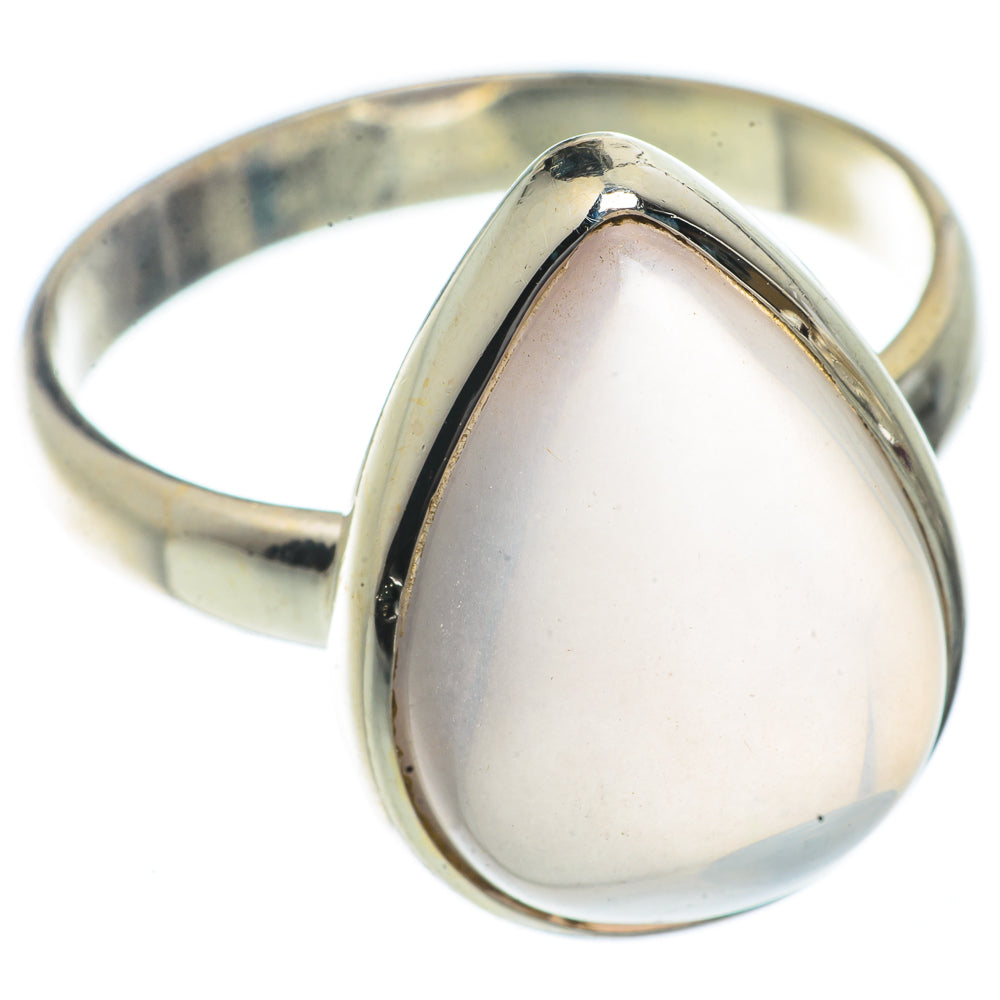 Rose Quartz Rings handcrafted by Anasilvercos - RING66588