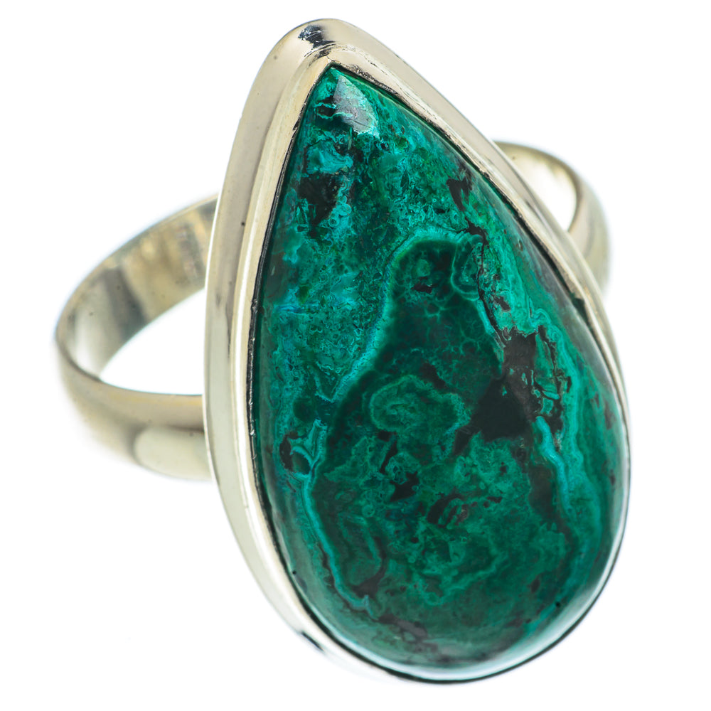 Chrysocolla Rings handcrafted by Anasilvercos - RING66600