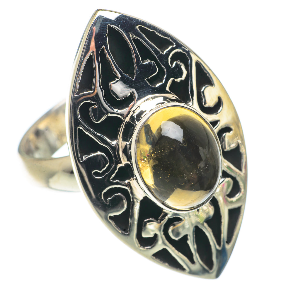 Citrine Rings handcrafted by Anasilvercos - RING66604