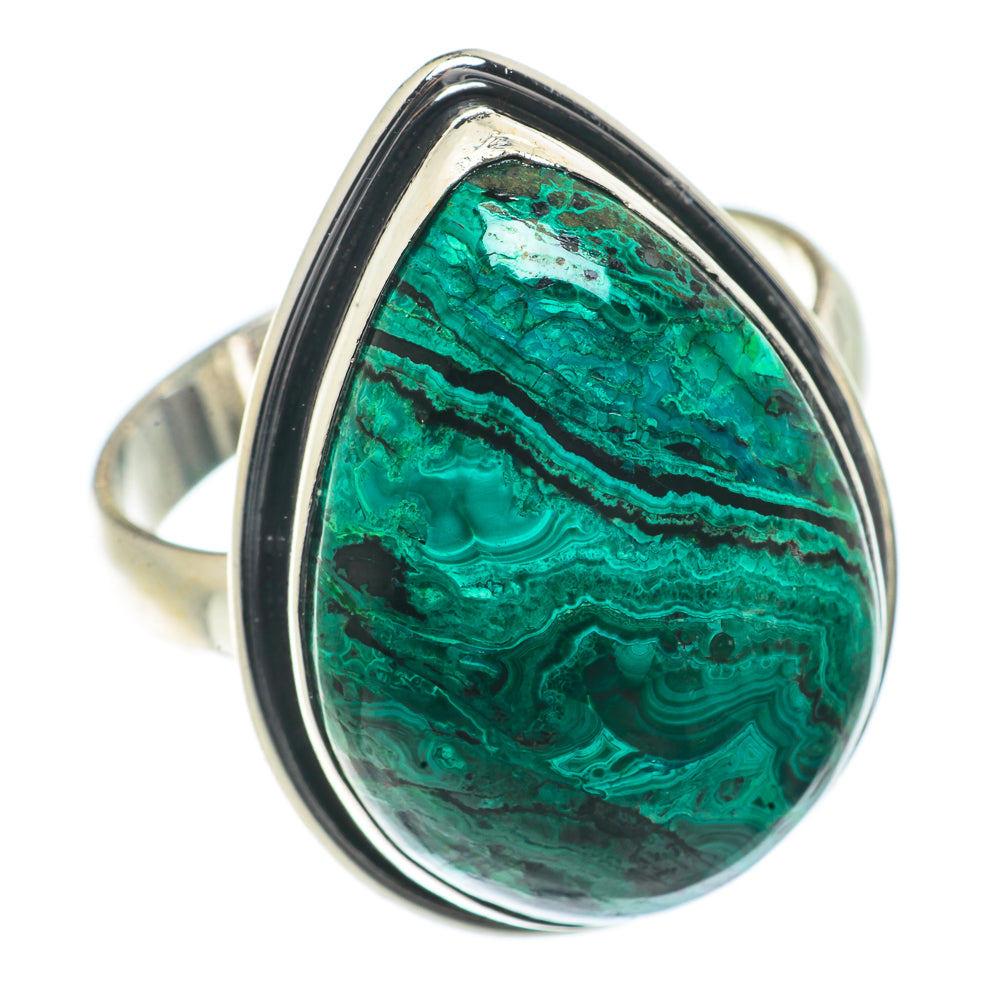 Chrysocolla Rings handcrafted by Anasilvercos - RING66617