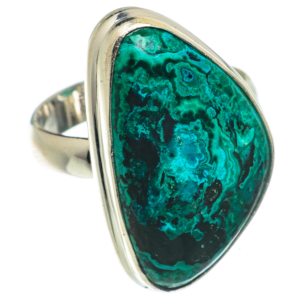 Chrysocolla Rings handcrafted by Anasilvercos - RING66618