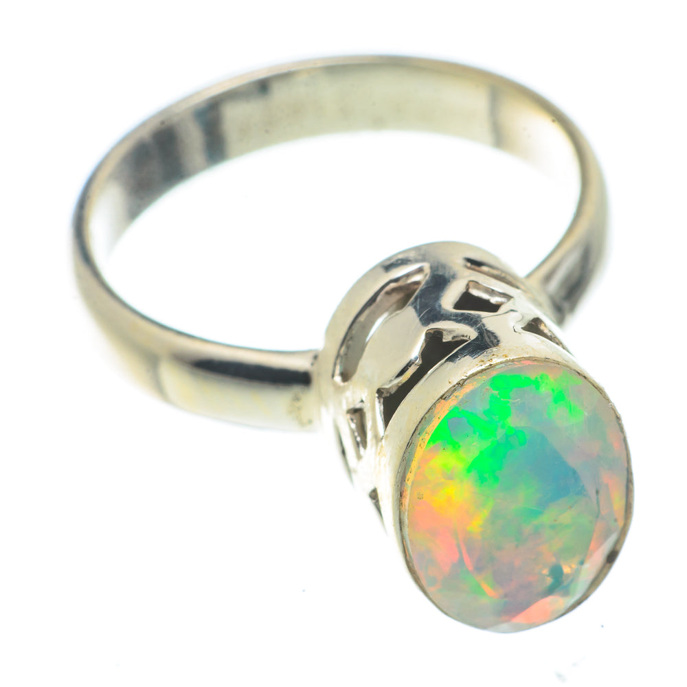 Ethiopian Opal Rings handcrafted by Anasilvercos - RING66630