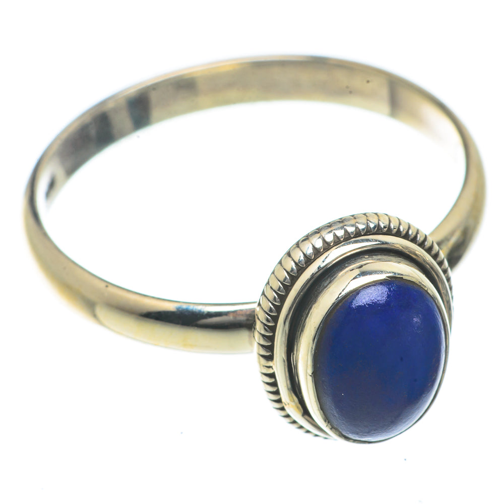 Lapis Lazuli Rings handcrafted by Anasilvercos - RING66634