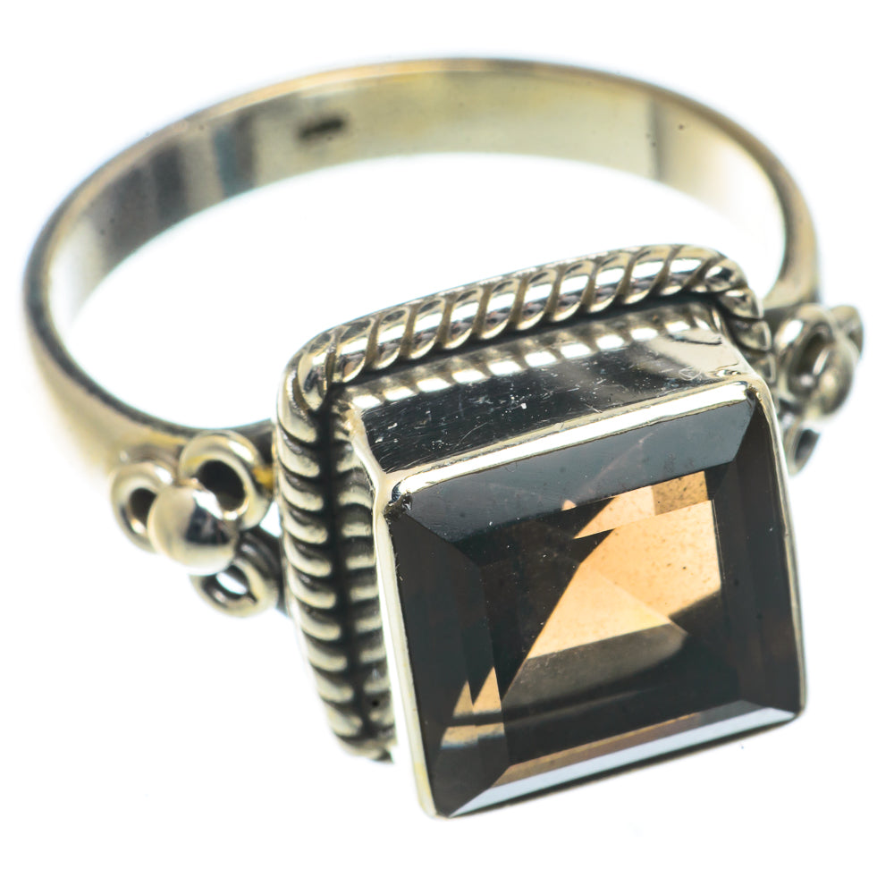 Smoky Quartz Rings handcrafted by Anasilvercos - RING66635