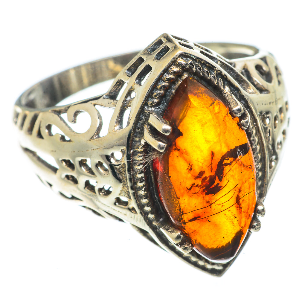 Baltic Amber Rings handcrafted by Anasilvercos - RING66639