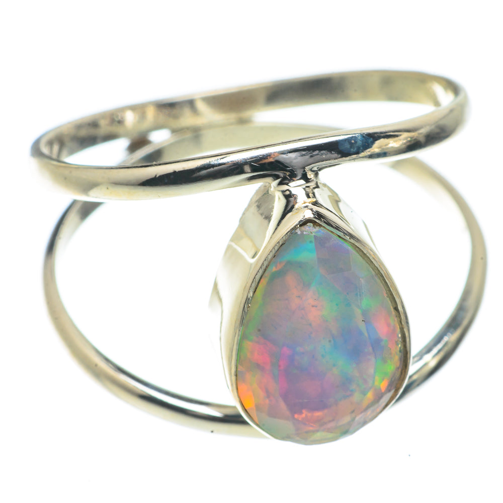 Ethiopian Opal Rings handcrafted by Anasilvercos - RING66648