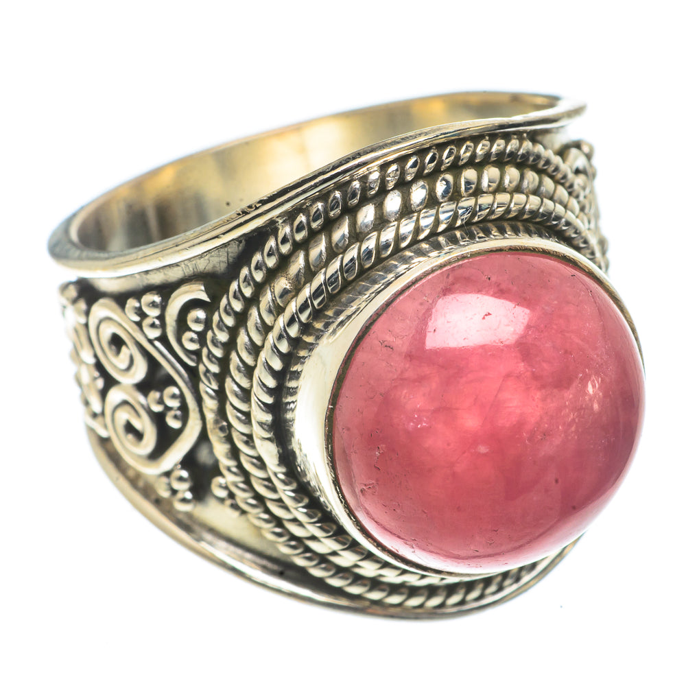 Rhodochrosite Rings handcrafted by Anasilvercos - RING66653