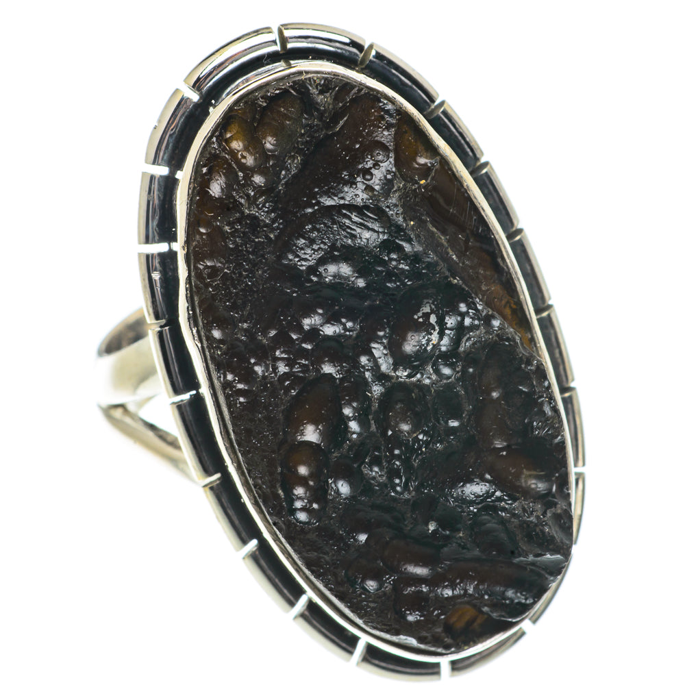 Tektite Rings handcrafted by Anasilvercos - RING66658